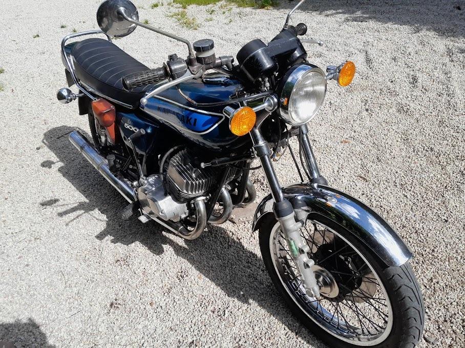 KAWASAKI 500 H1 E - 1976 LesAnciennes.com