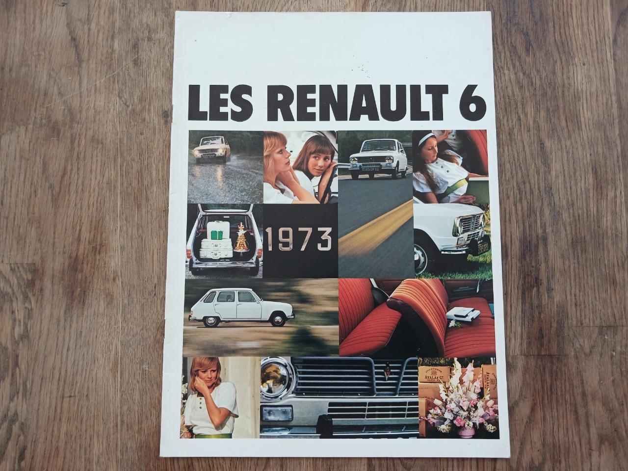 Catalogue gamme RENAULT 6 (R6) 1973 LesAnciennes.com