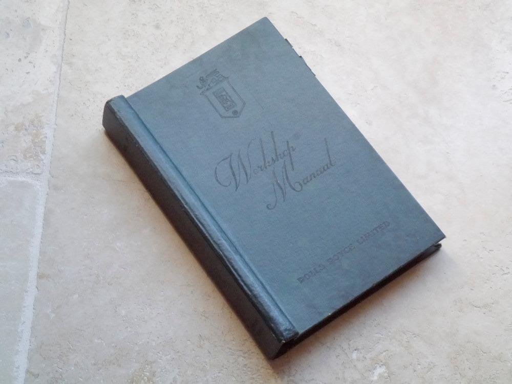 ROLLS-ROYCE Manuel d'atelier Silver Dawn LesAnciennes.com