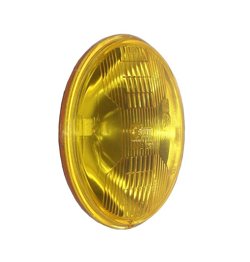 Optique de phare jaune pour Cibié 40 LesAnciennes.com