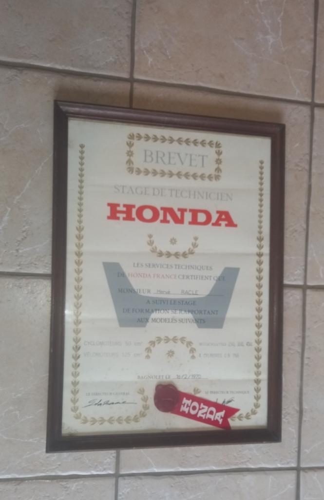 HONDA certificat CB 750 .... LesAnciennes.com