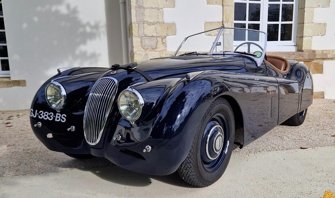 JAGUAR XK120 OTS - 1952 LesAnciennes.com