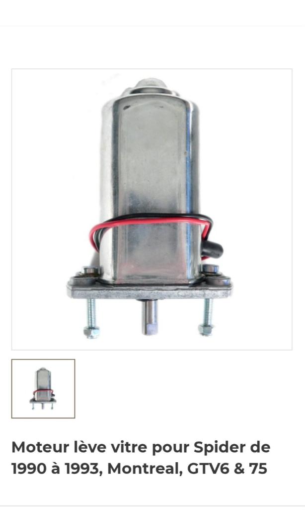 Moteur lève vitre ALFA ROMEO Spider 2000 FL LesAnciennes.com