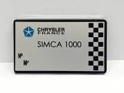 image_0-PLAQUE VIERGE TABLEAU DE BORD SIMCA 1000