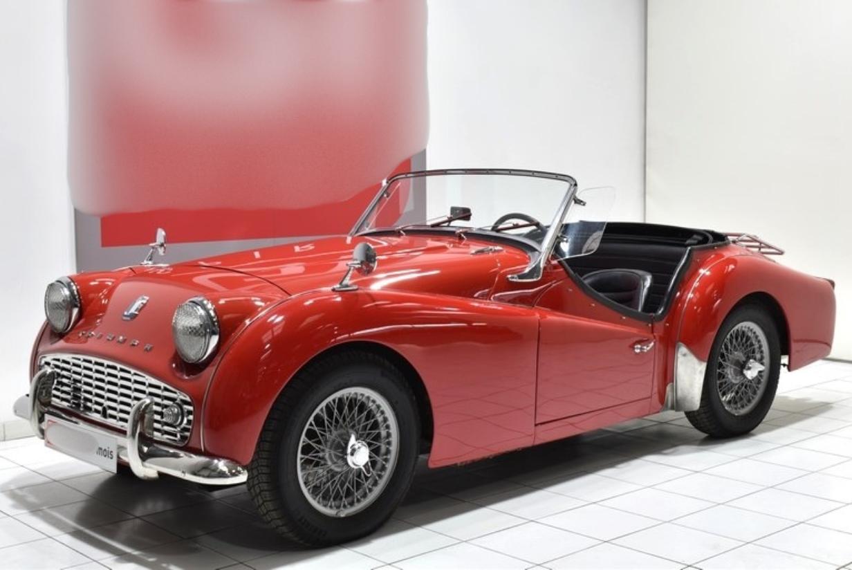 TRIUMPH TR3A 1962 + OVERDRIVE - 1962 LesAnciennes.com