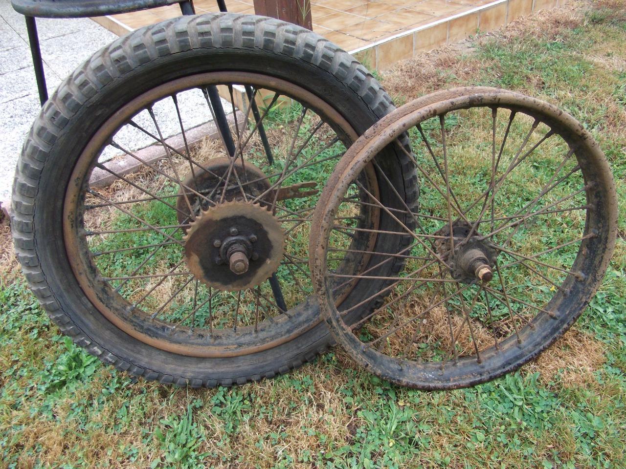 Roues PEUGEOT type 64 caddy LesAnciennes.com