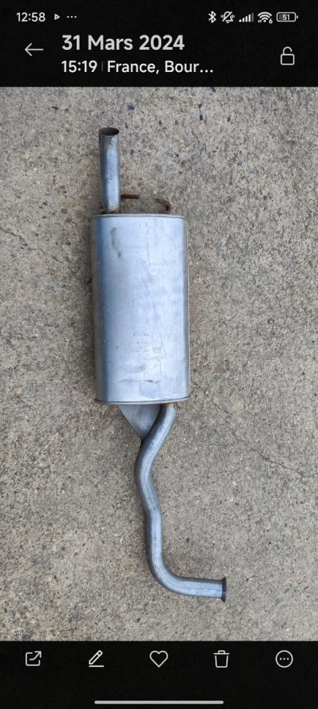 Silencieux RENAULT 19 (R19) LesAnciennes.com