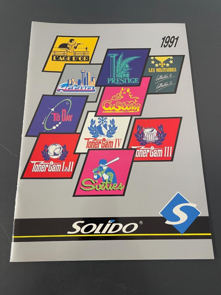 Catalogue SOLIDO de 1991 LesAnciennes.com