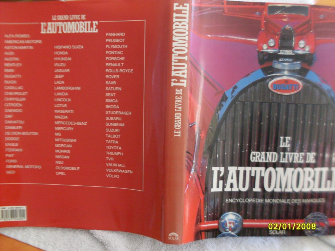 Livre auto Le grand livre de l'automobile LesAnciennes.com