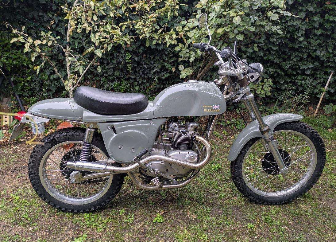 RICKMAN Métisse triumph 500cc - 1974 LesAnciennes.com