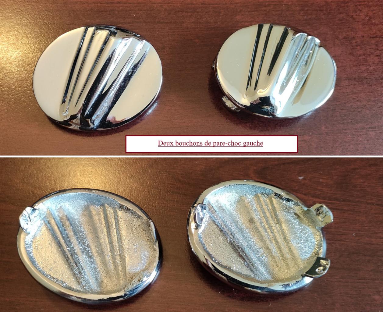 2 Cabochons de pare-choc LesAnciennes.com