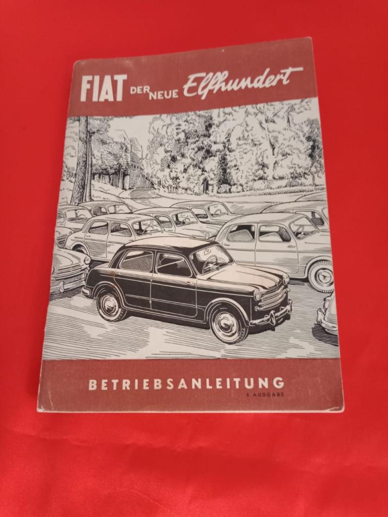 FIAT 1100 103 livret d'utilisation et d'entretie LesAnciennes.com