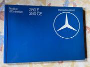 image_0-Notice d'entretien MERCEDES 280E /280 CE W123
