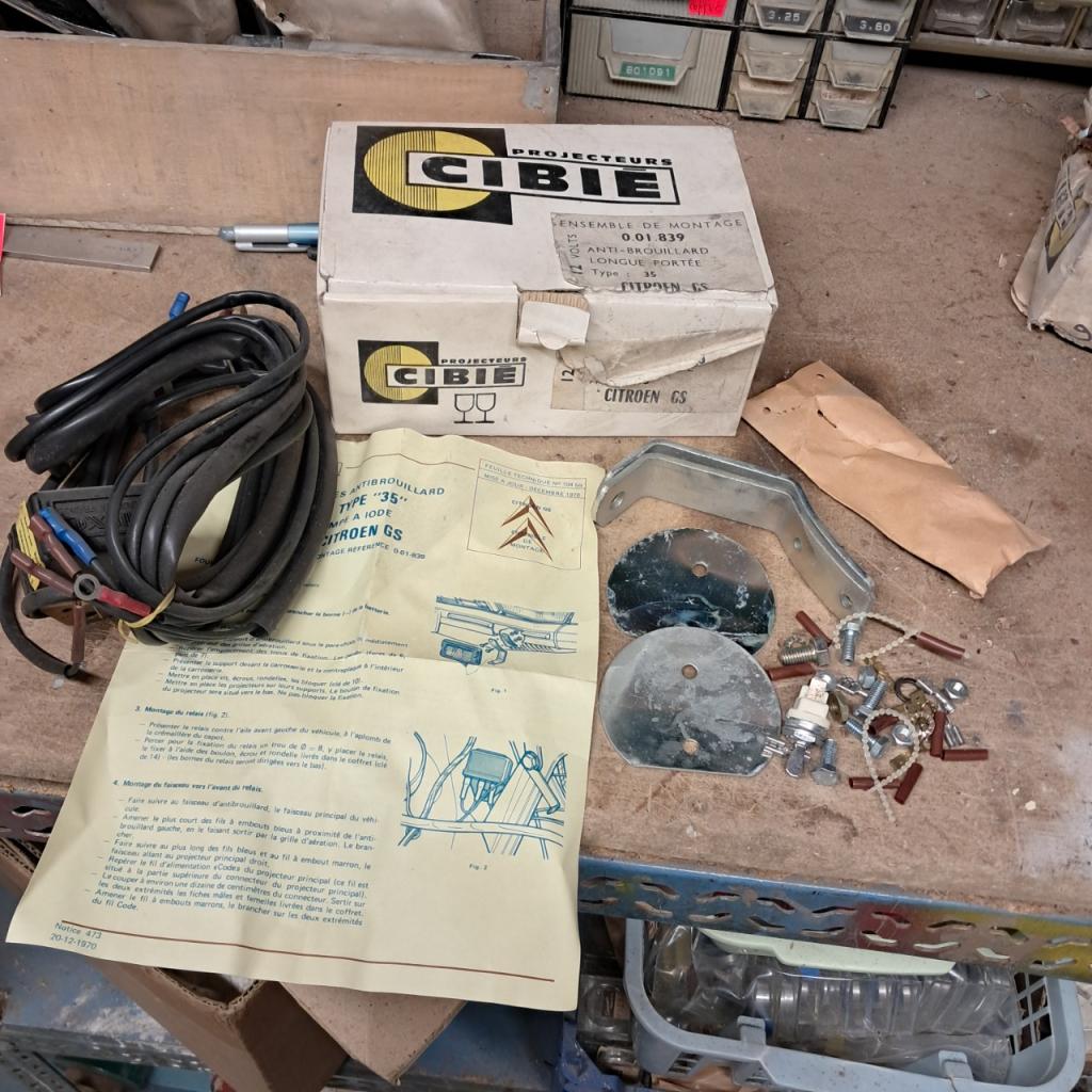 Faisceau ab lp cibié 35 CITROEN GS neuf LesAnciennes.com