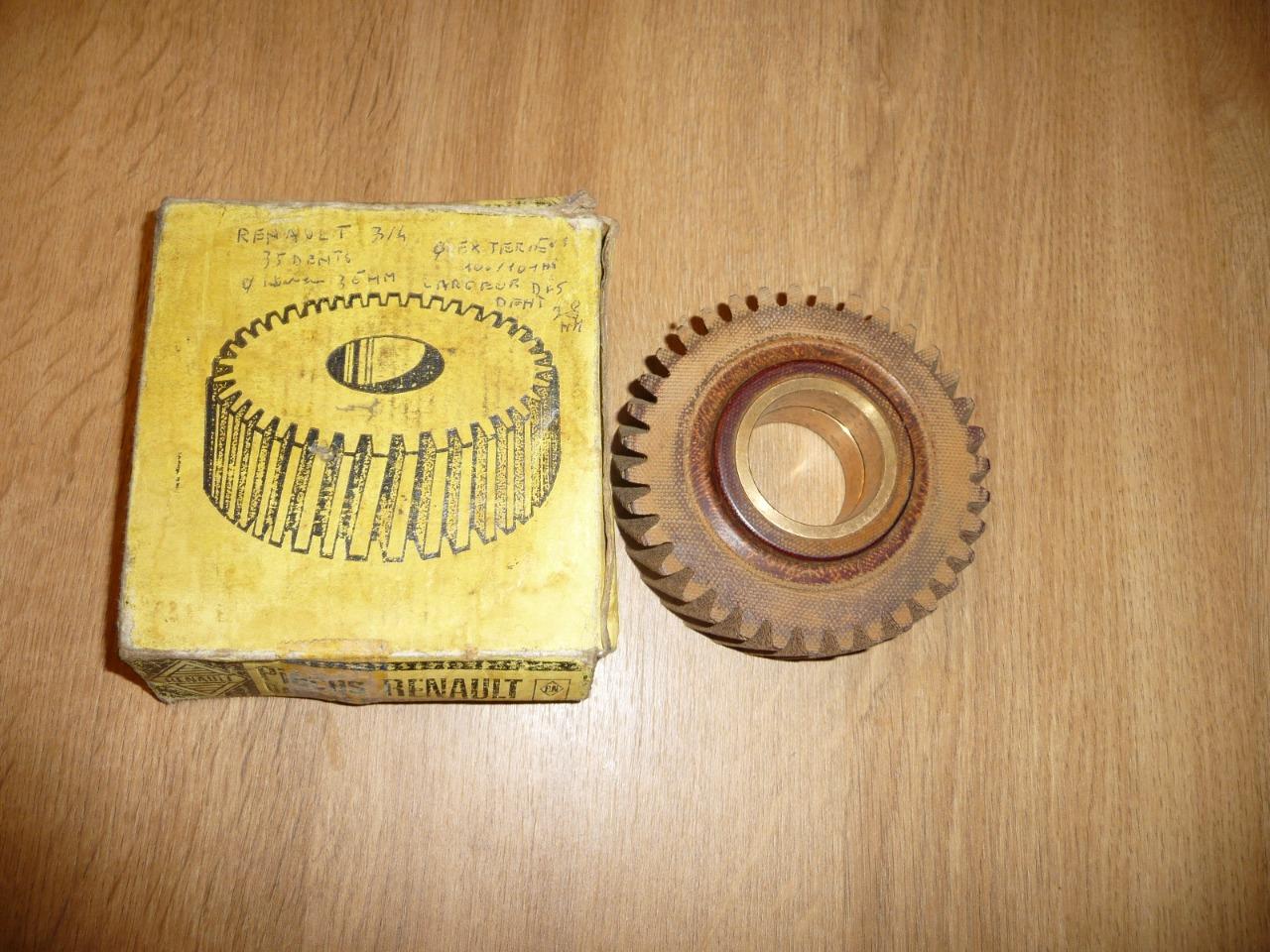 Pièces RENAULT 3 /4 PIGNON CELERON DISTRIBUTION LesAnciennes.com