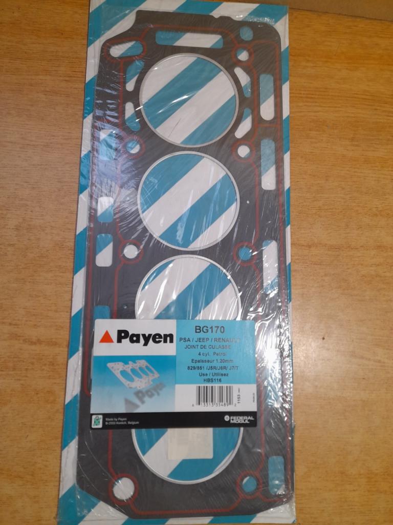 Joint de culasse peugeot 505 GTI payen BG170 LesAnciennes.com
