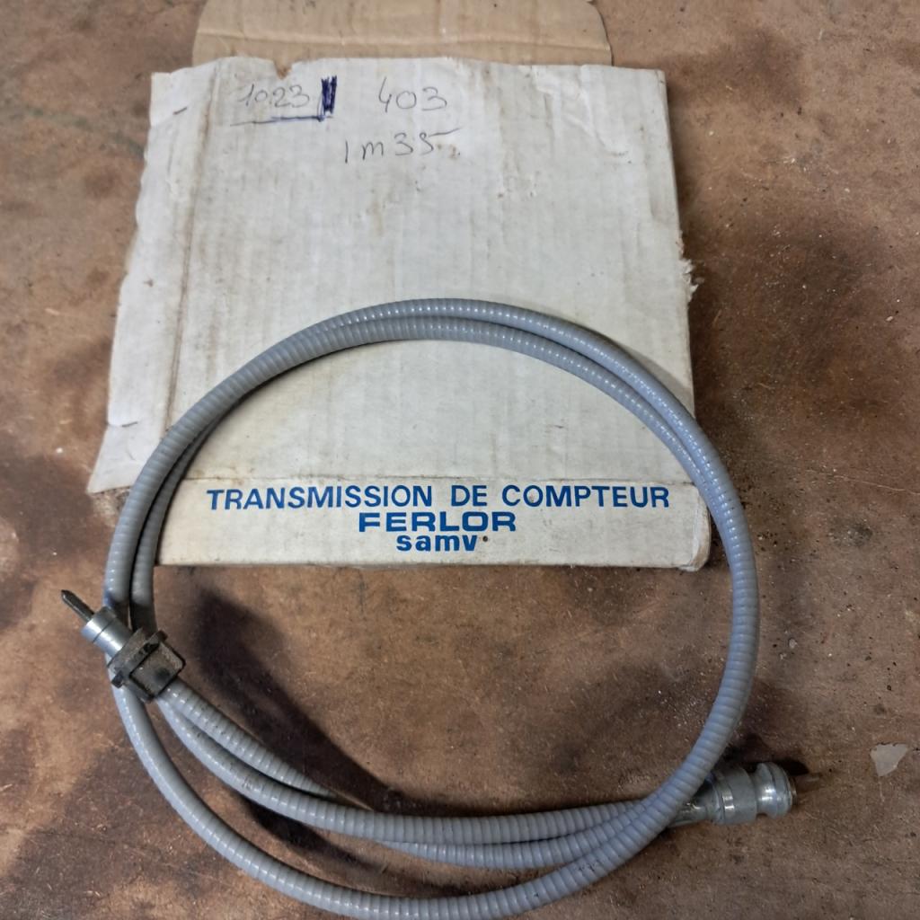Cable de compteur PEUGEOT 403 neuf LesAnciennes.com