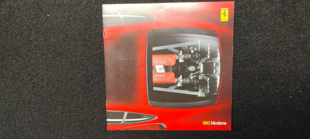 Catalogue publicitaire Ferrari 360 Modena LesAnciennes.com