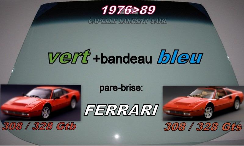 FERRARI DINO 328. 246. MONDIAL PARE BRISE NEUF LesAnciennes.com