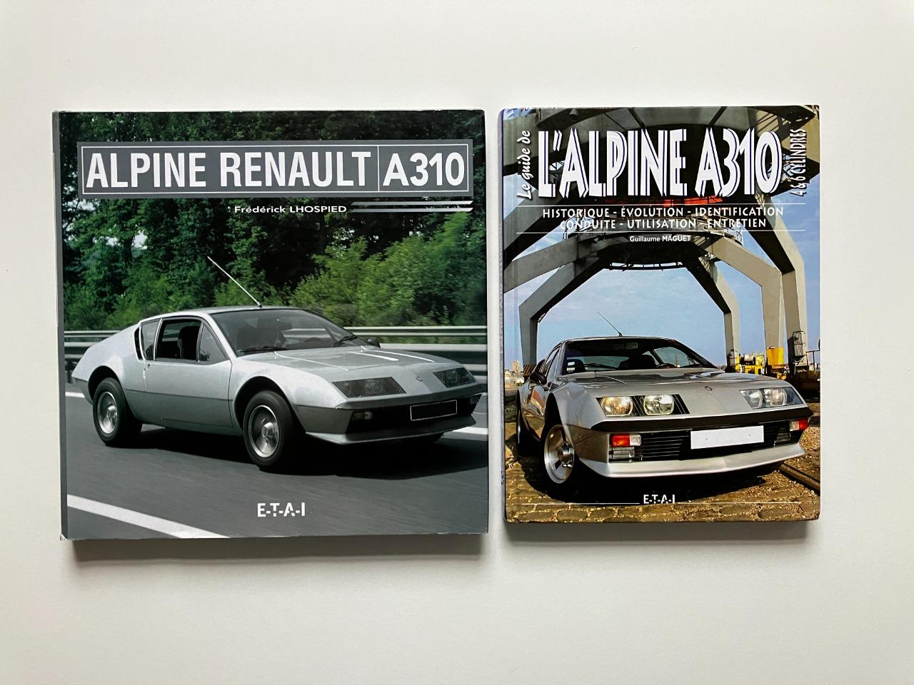 2x Livres ALPINE-RENAULT A310 LesAnciennes.com