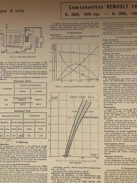 Fiches schémas électriques Utilitaires LesAnciennes.com