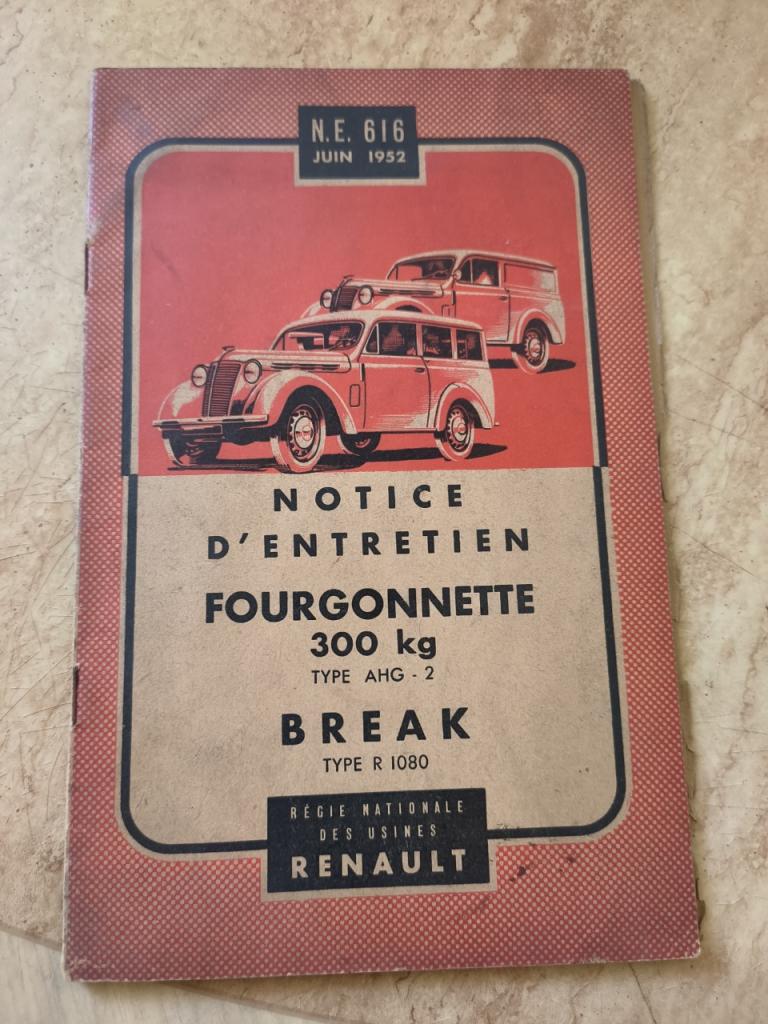 Renault Fourgonnette 300 kg Break 1952 LesAnciennes.com