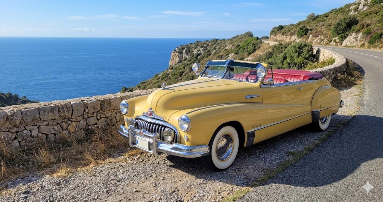 BUICK Roadmaster Dynaflow Cabriolet - 1948 LesAnciennes.com