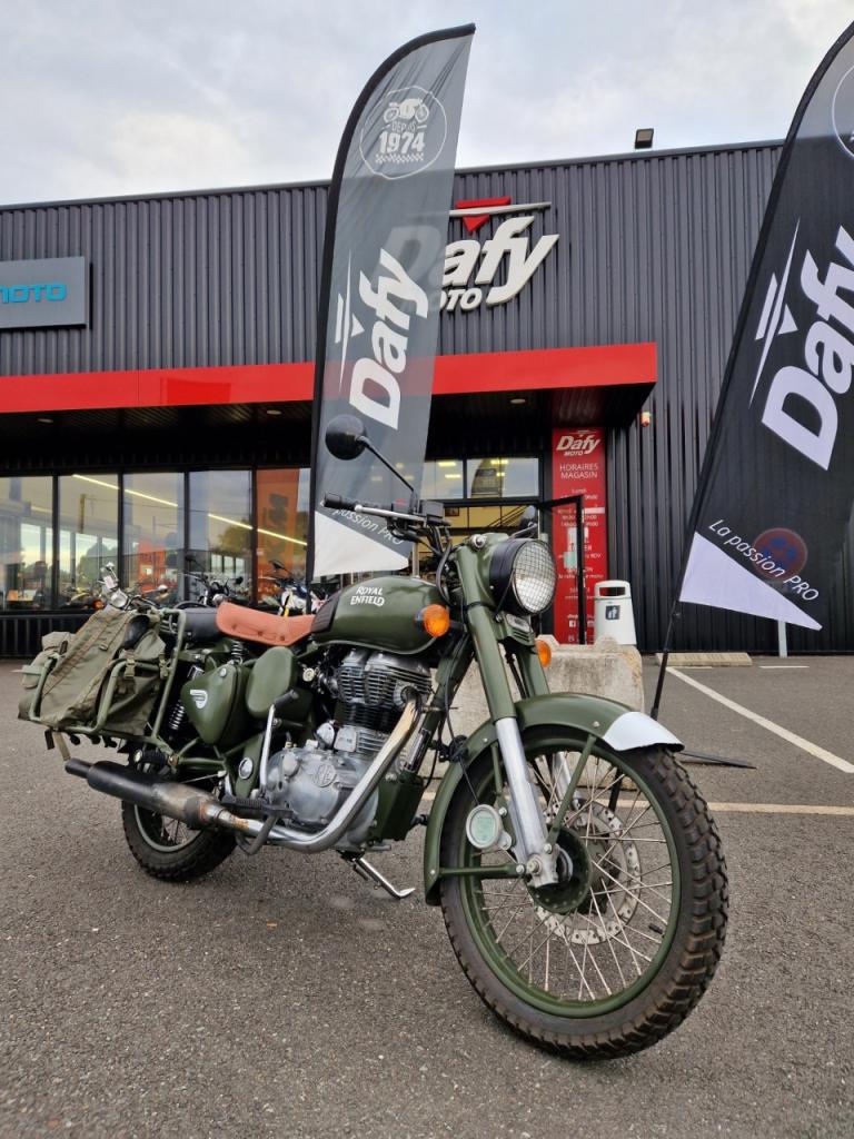 ROYAL ENFIELD Bullet 500 Military - 2015 LesAnciennes.com