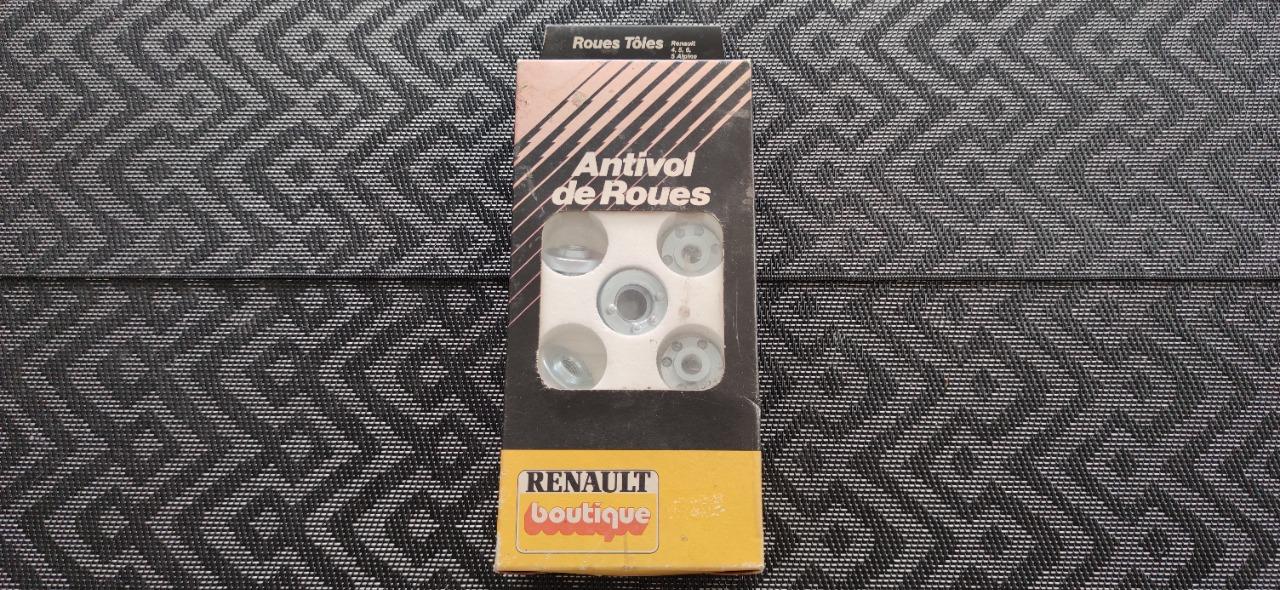 Ecrous antivol RENAULT 4 (R4) R5 + ALPINE R6 LesAnciennes.com