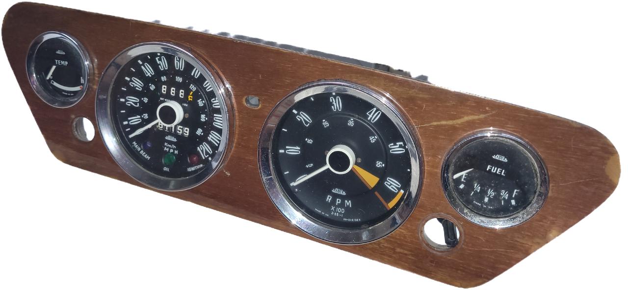 TABLEAU DE BORD TRIUMPH Spitfire Mk2 et Mk3 LesAnciennes.com