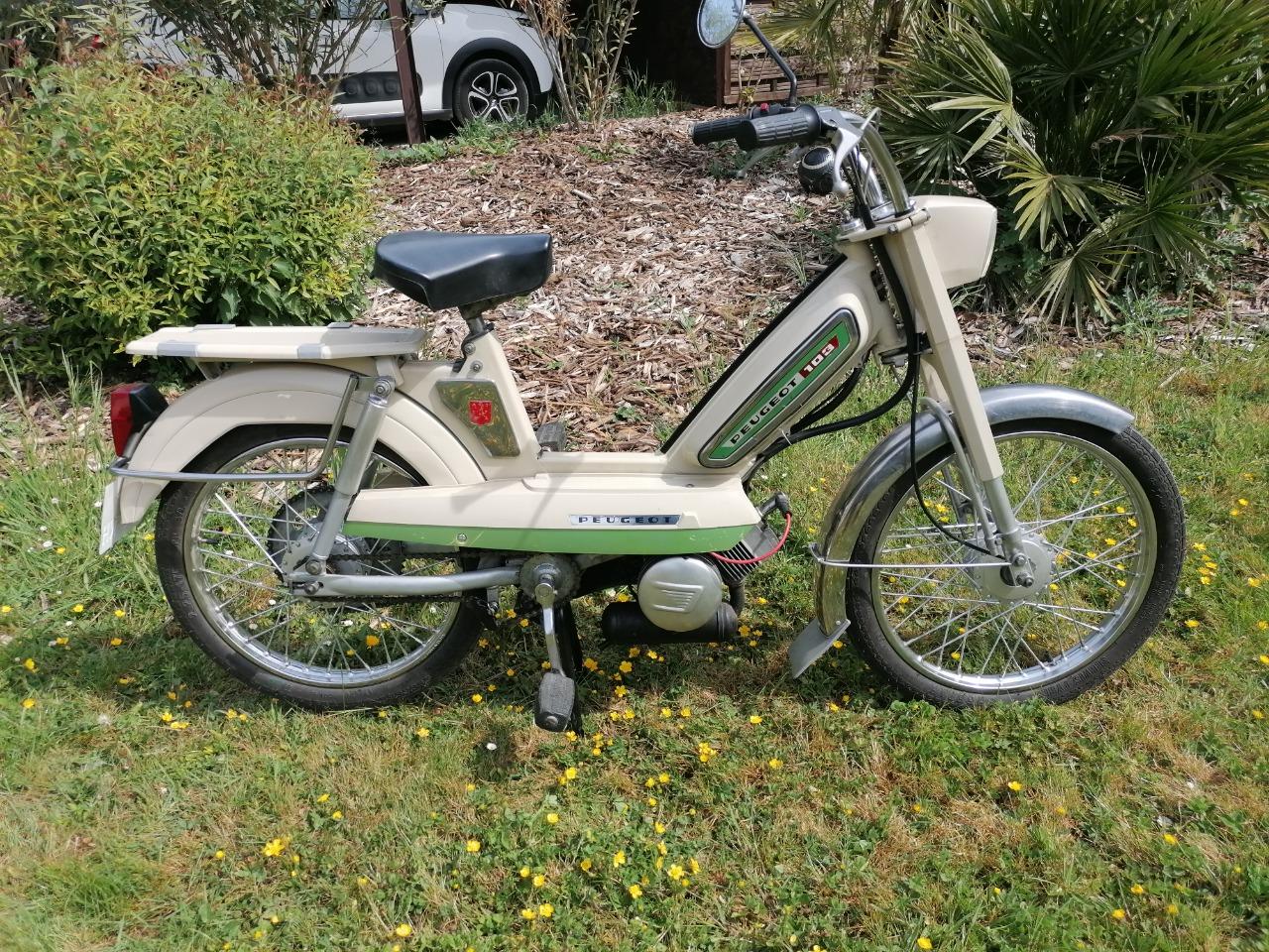PEUGEOT 103 Cyclo - 1976 LesAnciennes.com