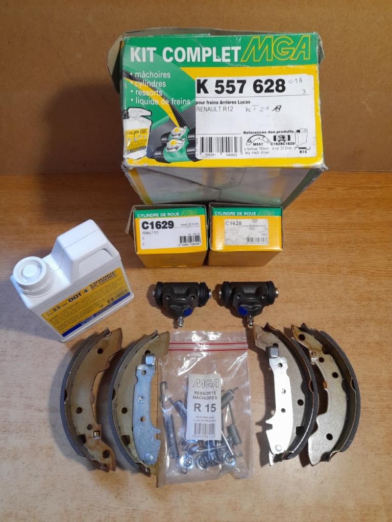Kit frein arrière Renault 12 1300 LesAnciennes.com
