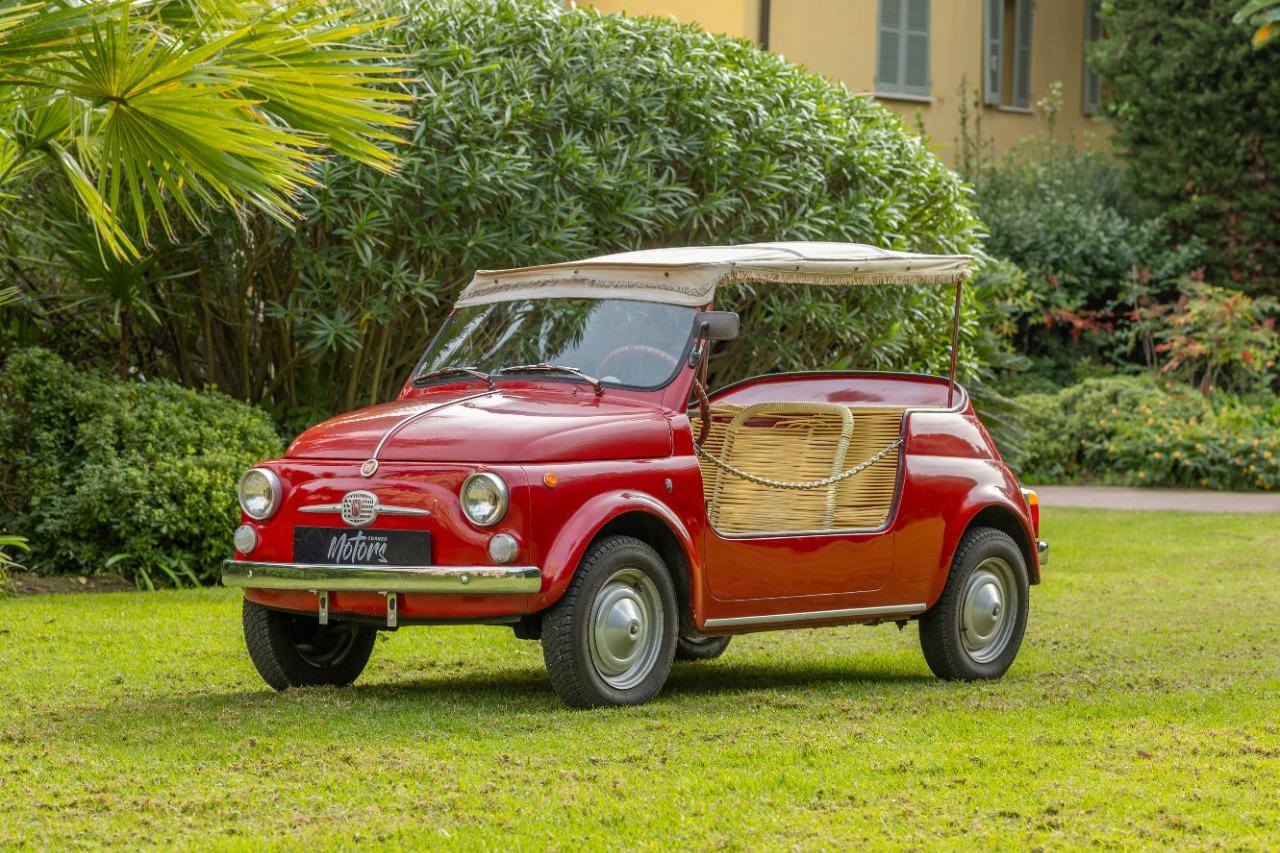 FIAT 500 FIAT 500 Jolly Ghia - 1961 LesAnciennes.com