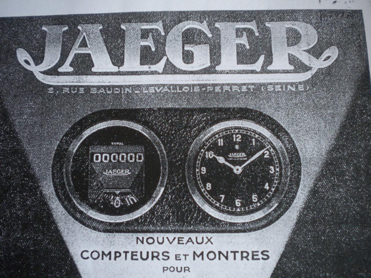 Recherche pièces MONTRE ANCIENNE Jaeger Ø 60 mm LesAnciennes.com