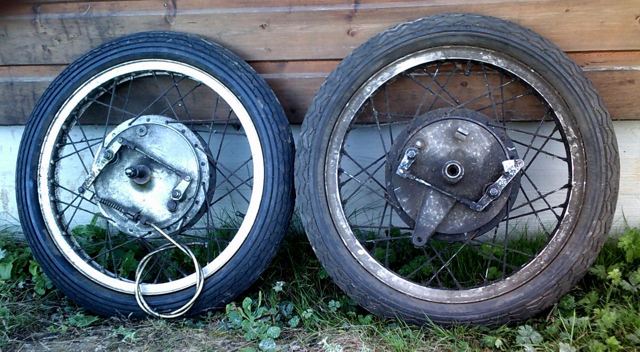 Roue HONDA CB 77 LesAnciennes.com