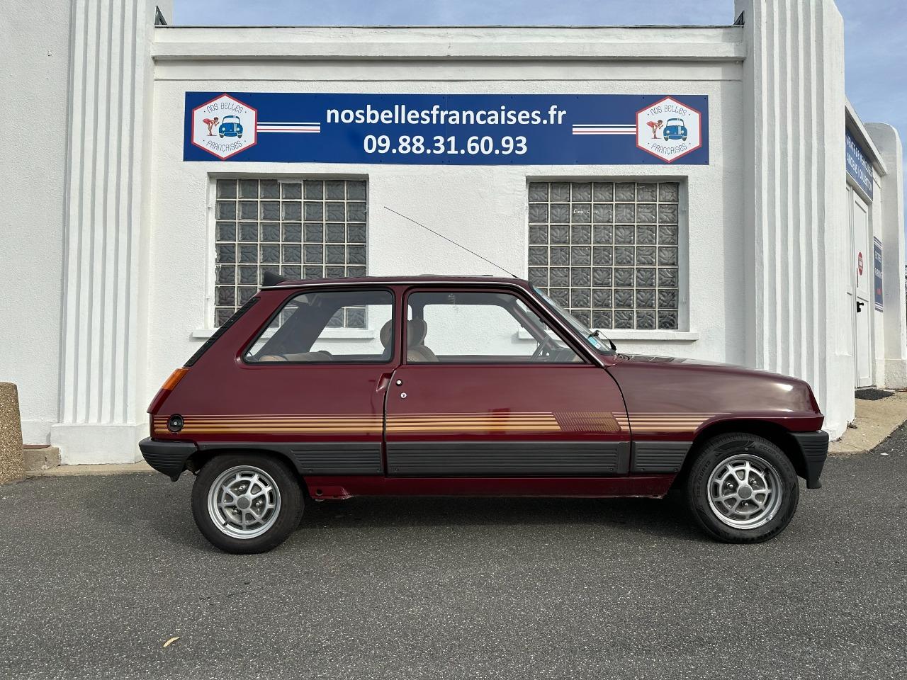 Autocollant TURBO Renault 5 Alpine R5 Maxi 2 vitre arrière stickers
