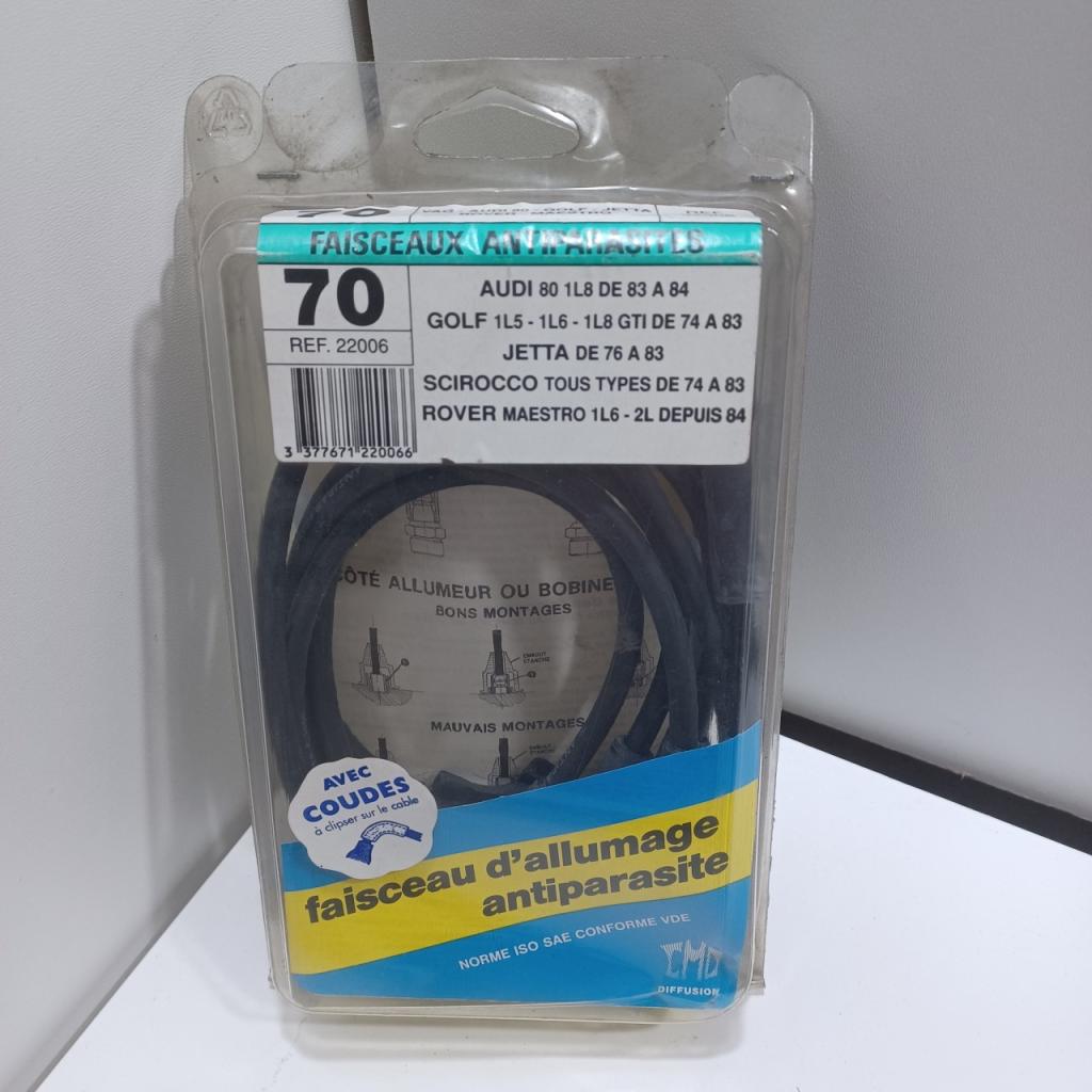 Faisceau cables allumage VW Golf I 1.5 1.6 1.8 GTI LesAnciennes.com