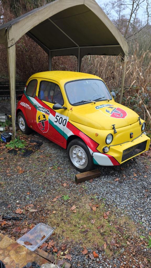 FIAT ABARTH 500 Abarth look - 1969 LesAnciennes.com