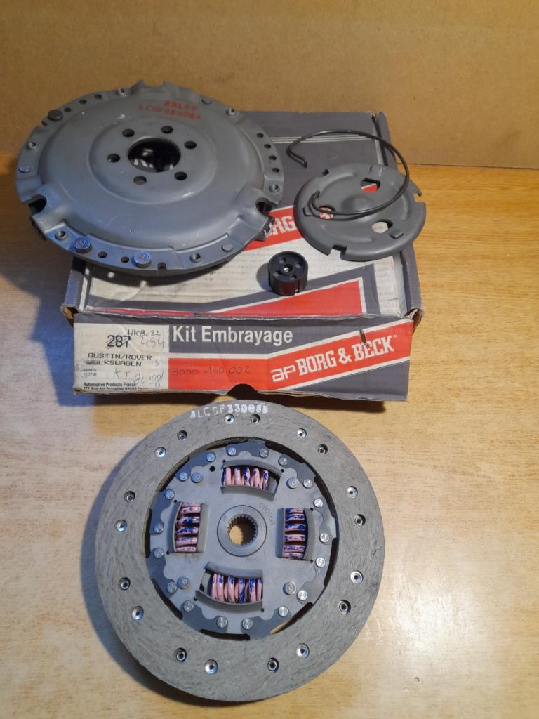 Kit embrayage golf 1 1600 GTI borg&beck 287-494 LesAnciennes.com