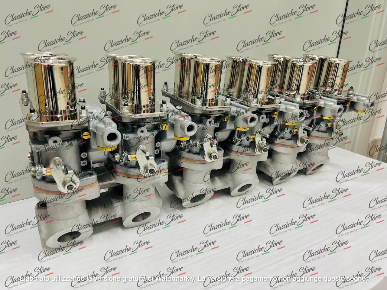 6 Carburateurs Weber 40DCN Ferrari 330 365 LesAnciennes.com