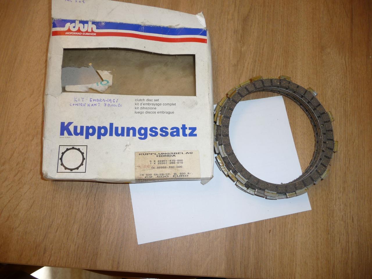 Kit embrayage HONDA CX 500 LesAnciennes.com