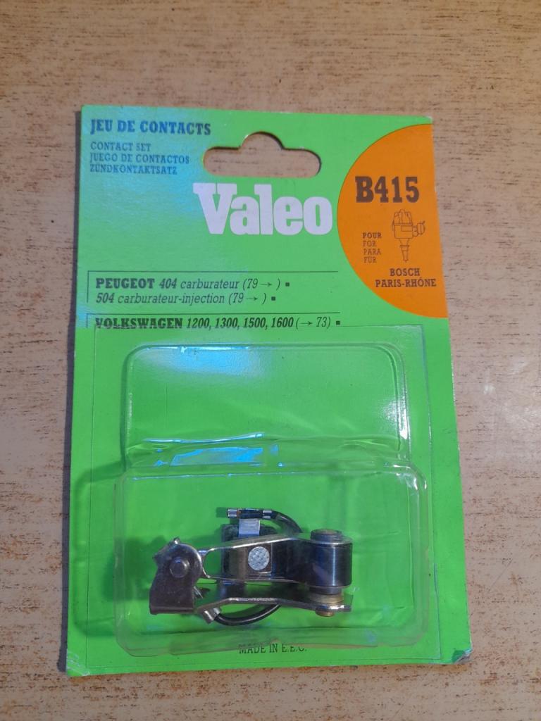 Jeu de rupteur Peugeot 404-504 coccinelle B415 LesAnciennes.com