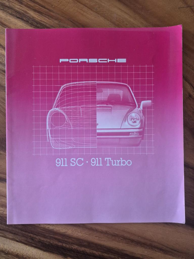 Brochure Porsche 911 SC et 911 Turbo 1980 en LesAnciennes.com