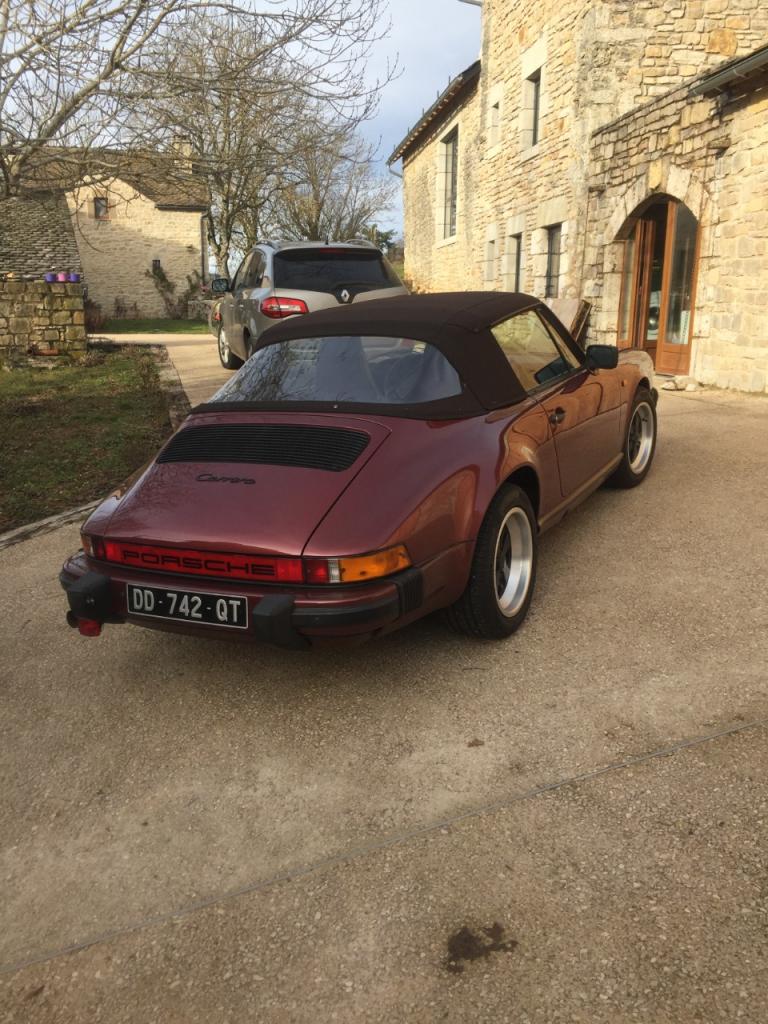 PORSCHE 911 3l2 cabriolet - 1986 LesAnciennes.com