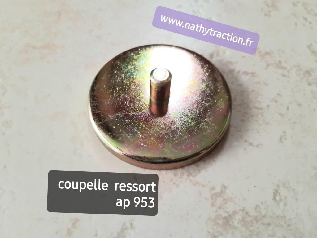 Coupelle de ressort latéral TRACTION après 09/53 LesAnciennes.com
