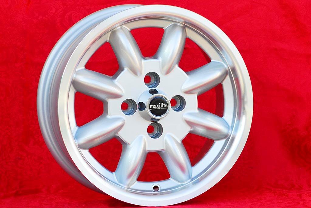 1 pc. jante Fiat Minilite 6x14 ET23 124 Berlina Co LesAnciennes.com