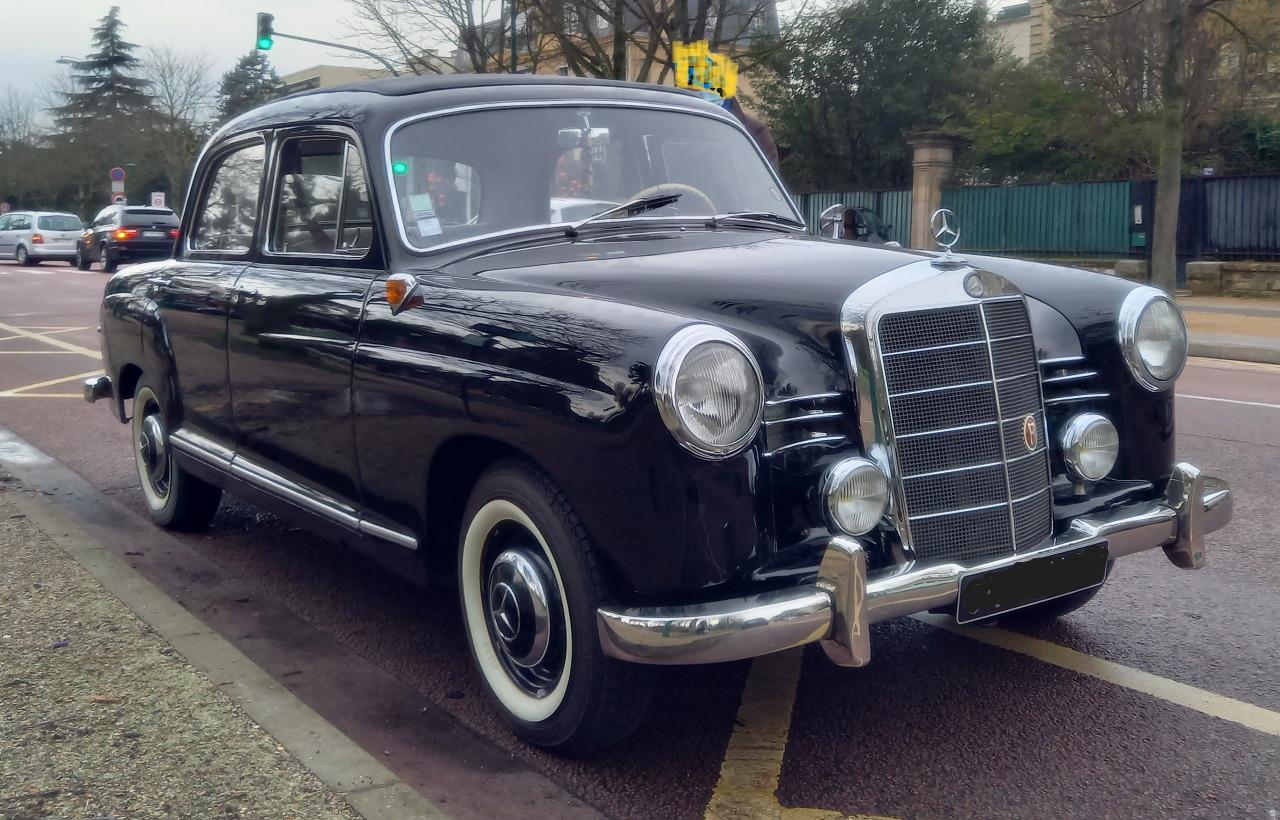 MERCEDES 180 Ponton Toit Webasto - 1957 LesAnciennes.com