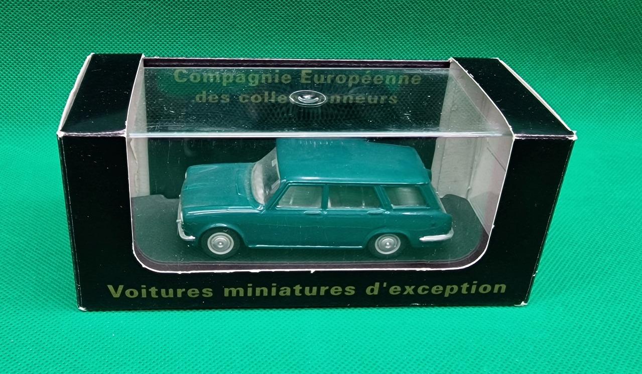 Simca 1500 break verte LesAnciennes.com