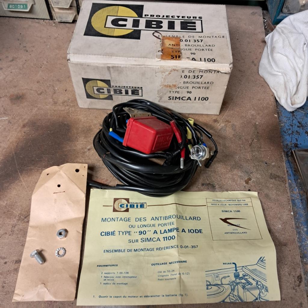 Faisceau ab lp cibié 90 SIMCA 1100 neuf LesAnciennes.com