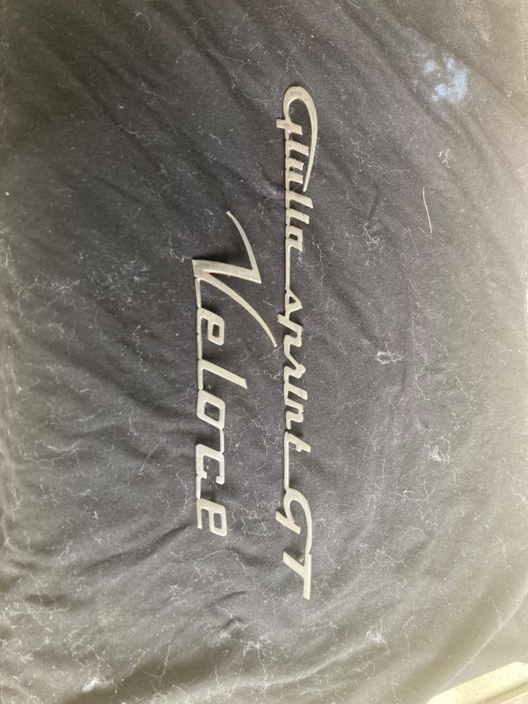 Lettrage ALFA ROMEO Giulia Giulia sprint gt LesAnciennes.com